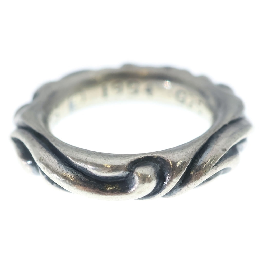 CHROME HEARTS(クロムハーツ) SCRL BAND スクロールバンド リング シルバー BCA351