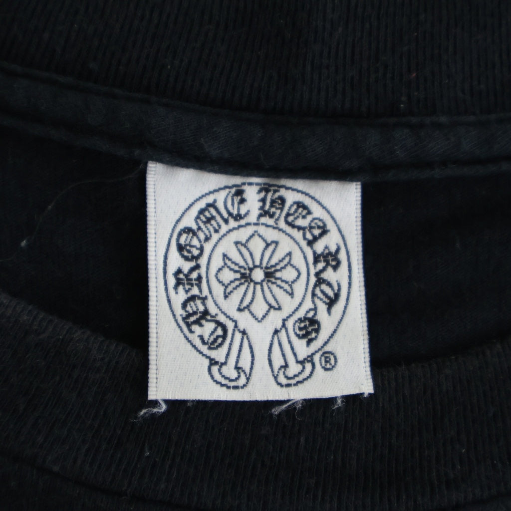 CHROME HEARTS(クロムハーツ) OLD オールド袖フローラル ホースシュープリント 長袖Tシャツカットソー
