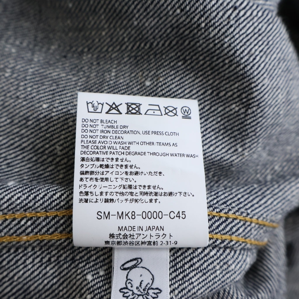 SAINT MICHAEL(セントマイケル) 26SS BBJ_DENIM REGID JACKET デニムジャケット インディゴ SM-MK8-0000-C45