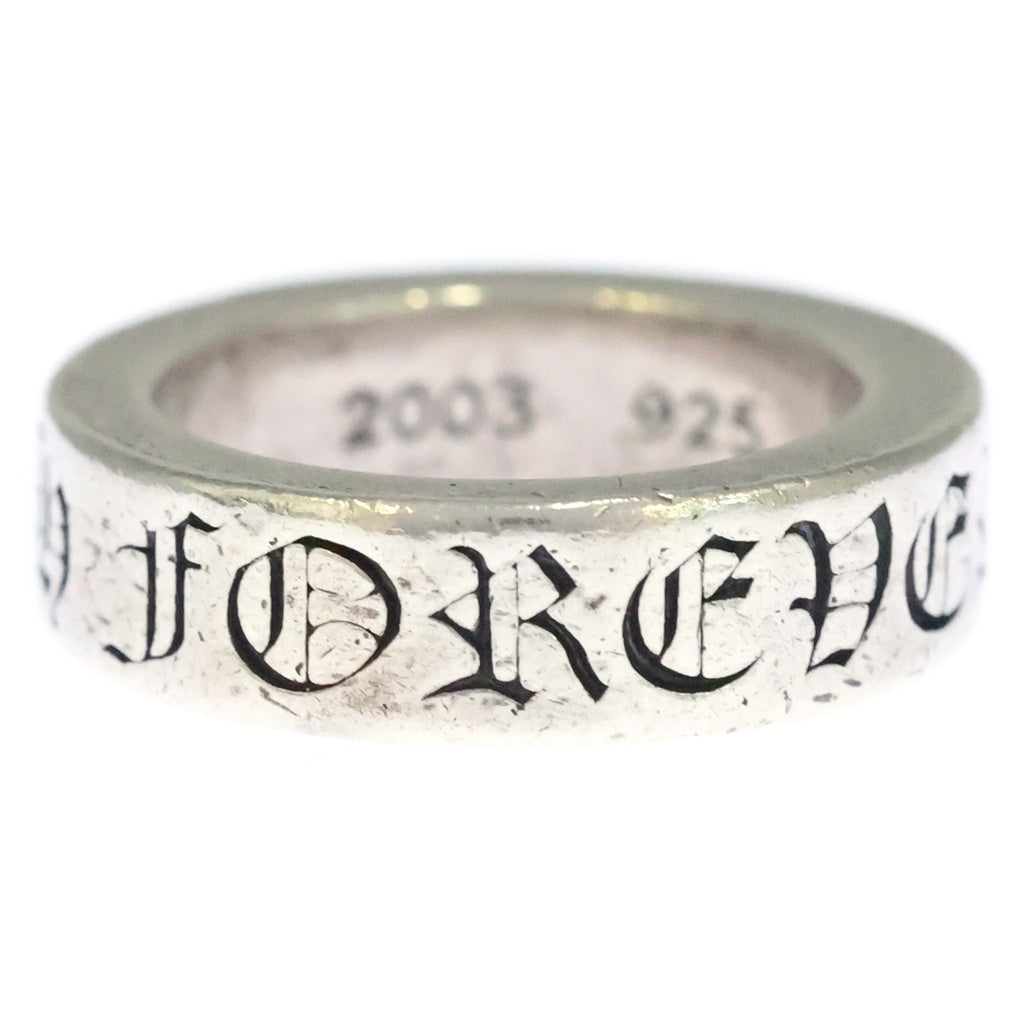 CHROME HEARTS(クロムハーツ) 6mm SPACER FOREVER 6mmスペーサーリング フォーエバーシルバーBCA337