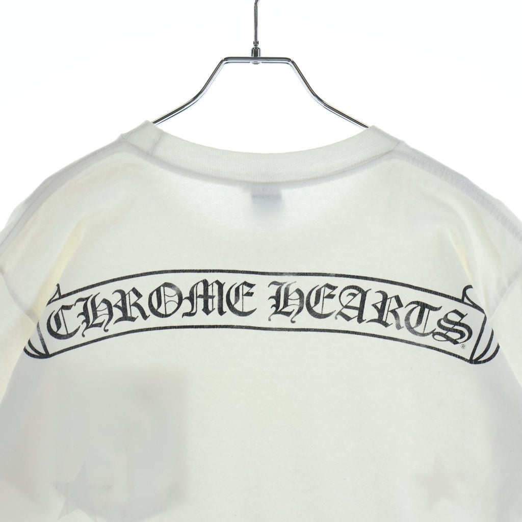CHROME HEARTS(クロムハーツ) OLD S/S TEE オールド バックスクロールラベル スタープリント半袖Tシャツカットソー