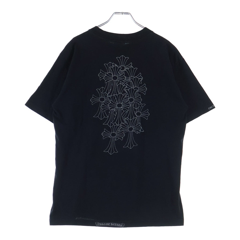 CHROME HEARTS(クロムハーツ) OLD S/S TEE オールド バックセメタリークロス ホースシュー胸ポケットプリント 半袖シャツカットソー