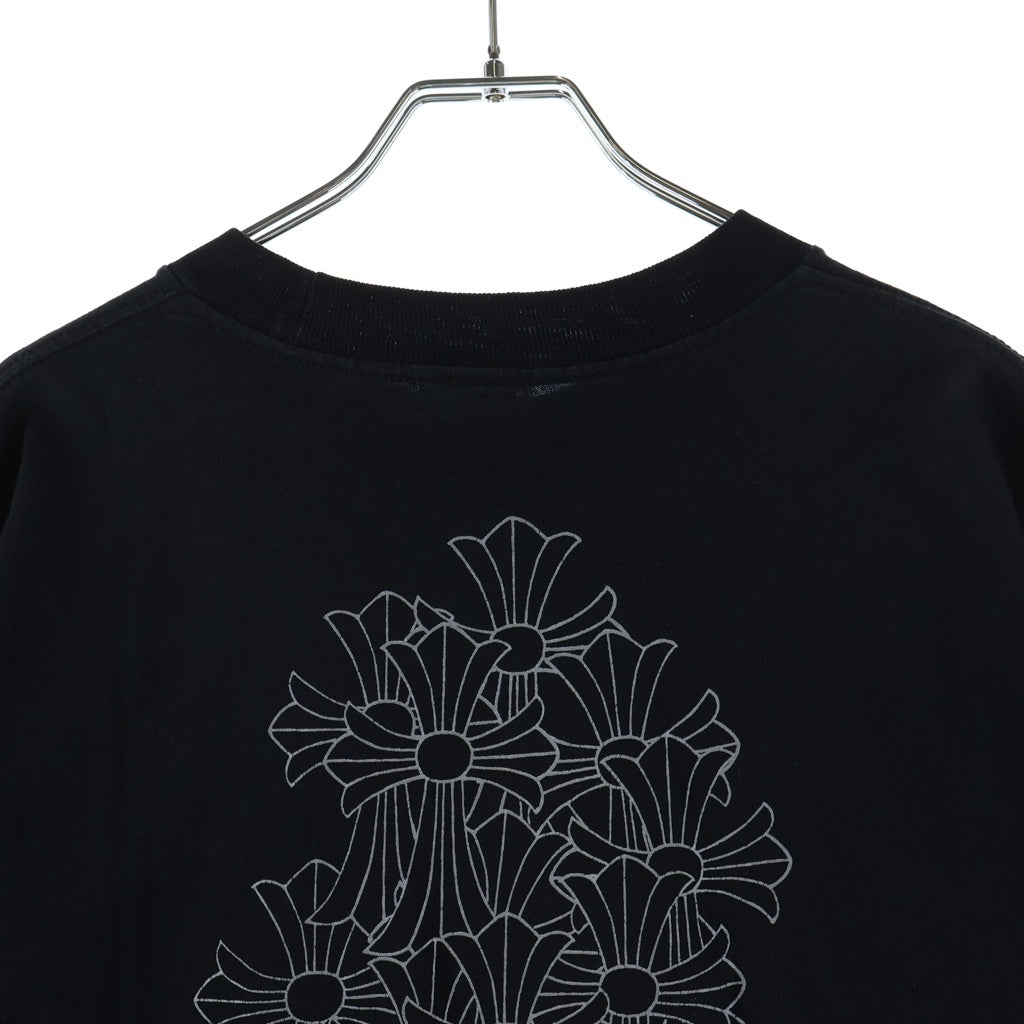 CHROME HEARTS(クロムハーツ) OLD S/S TEE オールド バックセメタリークロス ホースシュー胸ポケットプリント 半袖シャツカットソー