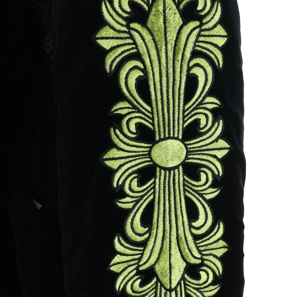CHROME HEARTS(クロムハーツ) ×MATTY BOY PPO SOUVENIER JACKET テーラー東洋 マッティボーイ リバーシブルスーベニアジャケット スカジャン ブラック/イエロー