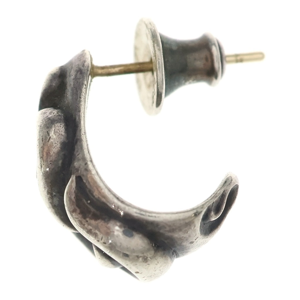 CHROME HEARTS(クロムハーツ) CARVED TEARDROP カーブドティアドロップ ピアス シルバー BCA091