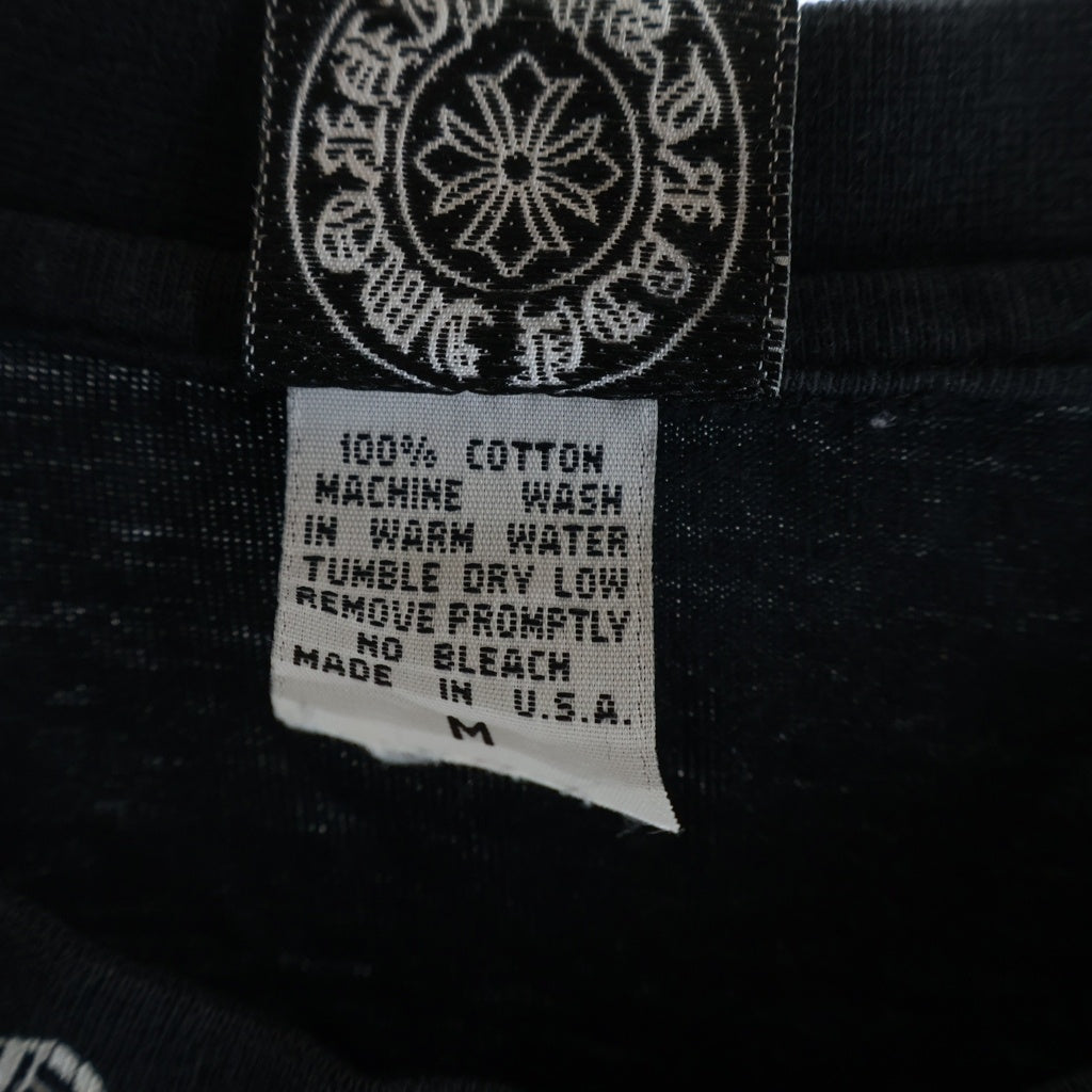 CHROME HEARTS(クロムハーツ) OLD S/S TEE オールド ネックロゴ ヴァインダガープリント半袖Tシャツカットソー