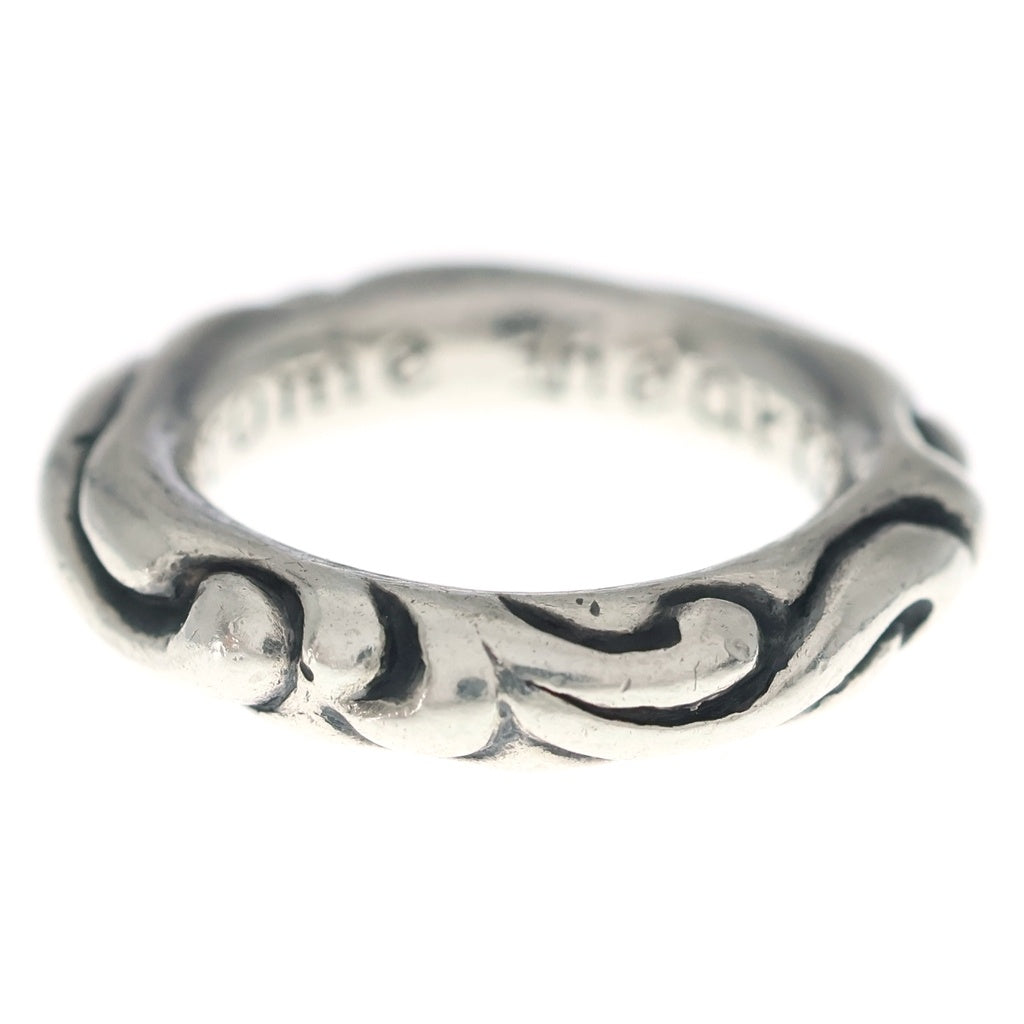 CHROME HEARTS(クロムハーツ) SCRL BAND スクロールバンド リング シルバー BCA351