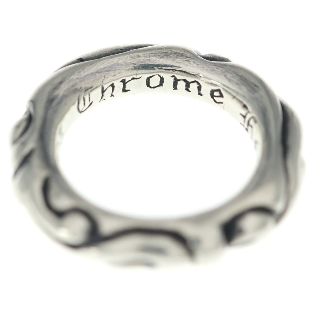 CHROME HEARTS(クロムハーツ) SCRL BAND スクロールバンド リング シルバー BCA351