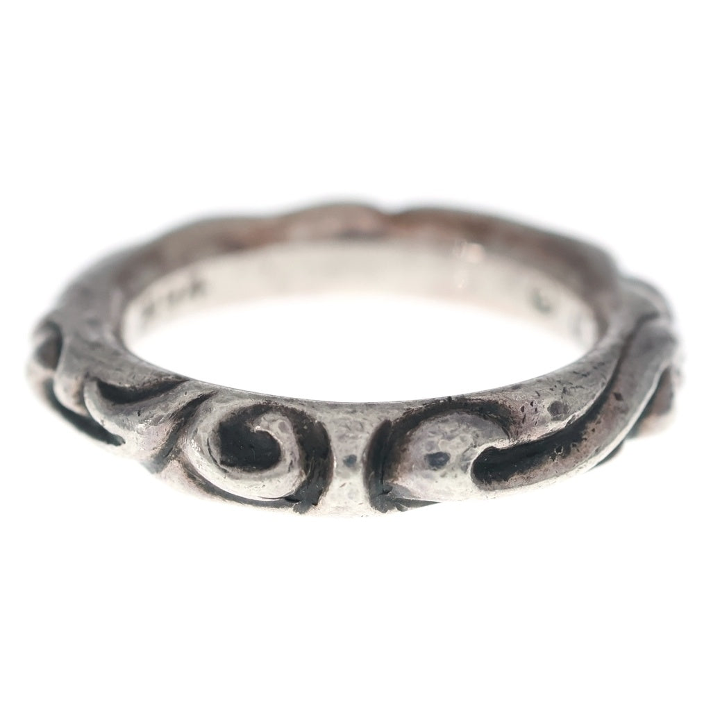 CHROME HEARTS(クロムハーツ) SCRL BAND スクロールバンド リング シルバー BCA351