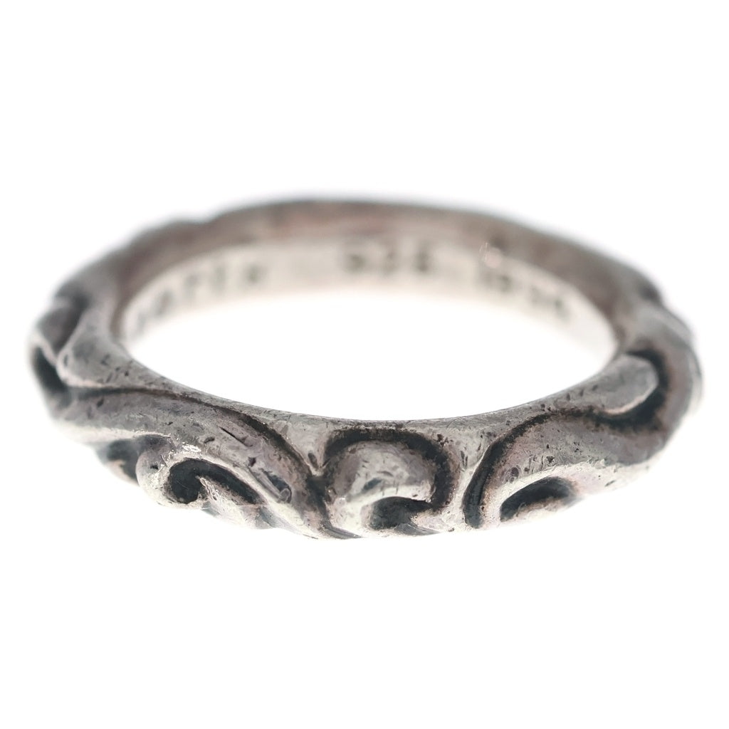 CHROME HEARTS(クロムハーツ) SCRL BAND スクロールバンド リング シルバー BCA351