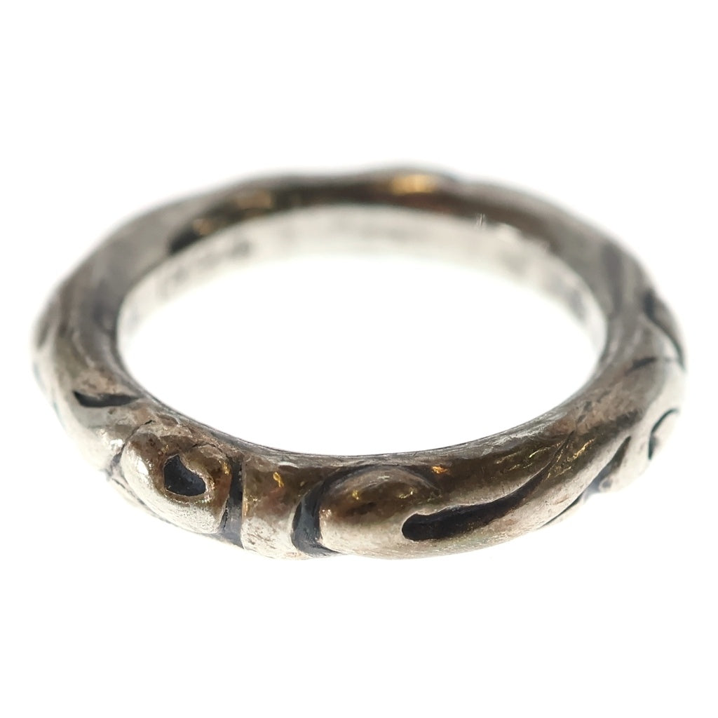 CHROME HEARTS(クロムハーツ) SCRL BAND スクロールバンド リング シルバー BCA351