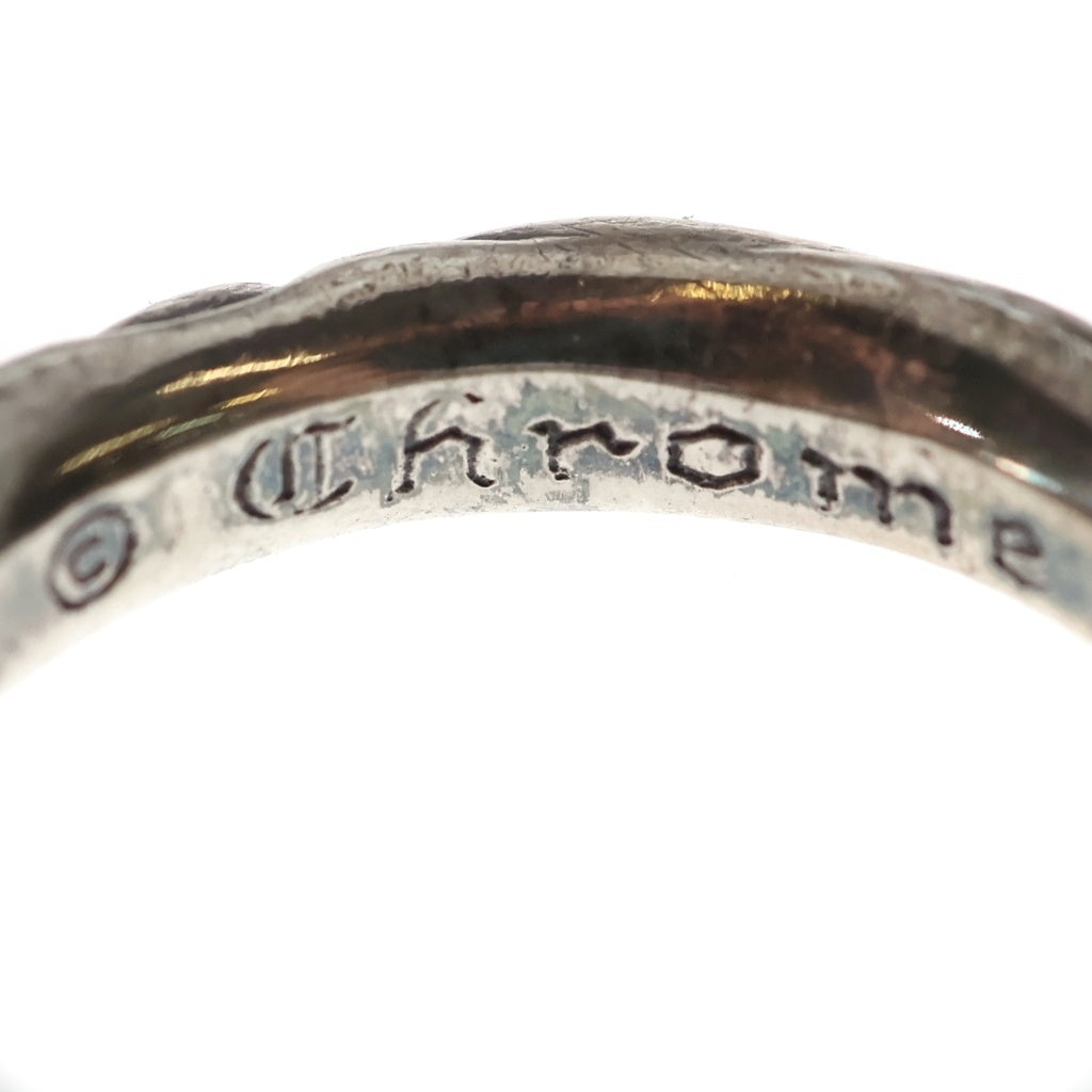 CHROME HEARTS(クロムハーツ) SCRL BAND スクロールバンド リング シルバー BCA351