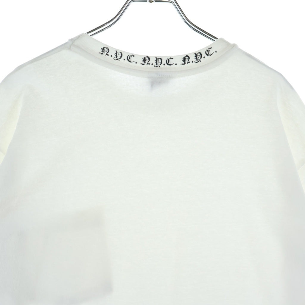 CHROME HEARTS(クロムハーツ) OLD S/S TEE NYC限定ネックロゴ 半袖Tシャツカットソー