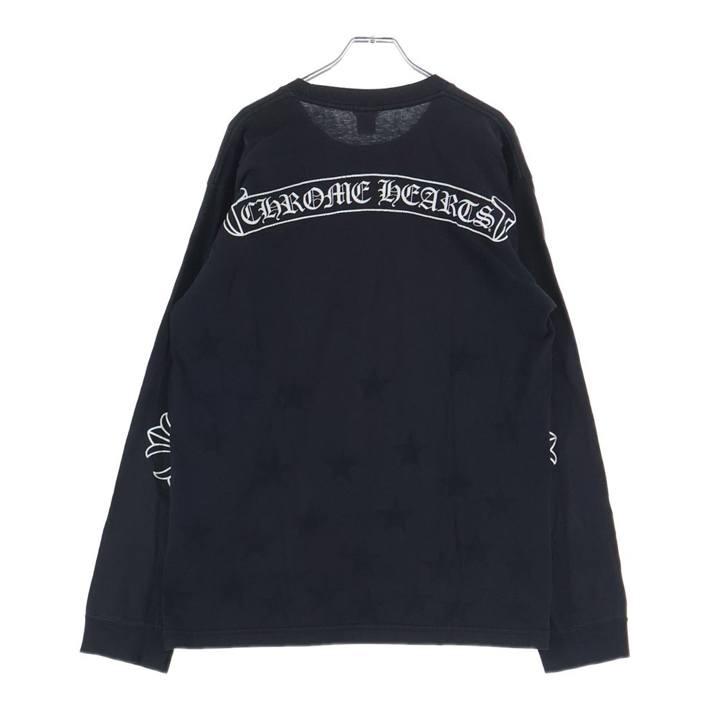 CHROME HEARTS(クロムハーツ) OLD L/S TEE オールド 袖CHプラス バックスクロールラベルプリント 長袖Tシャツカットソー