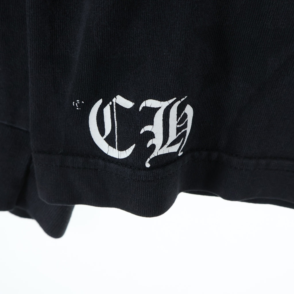 CHROME HEARTS(クロムハーツ) OLD L/S TEE オールド 袖CHプラス バックスクロールラベルプリント 長袖Tシャツカットソー