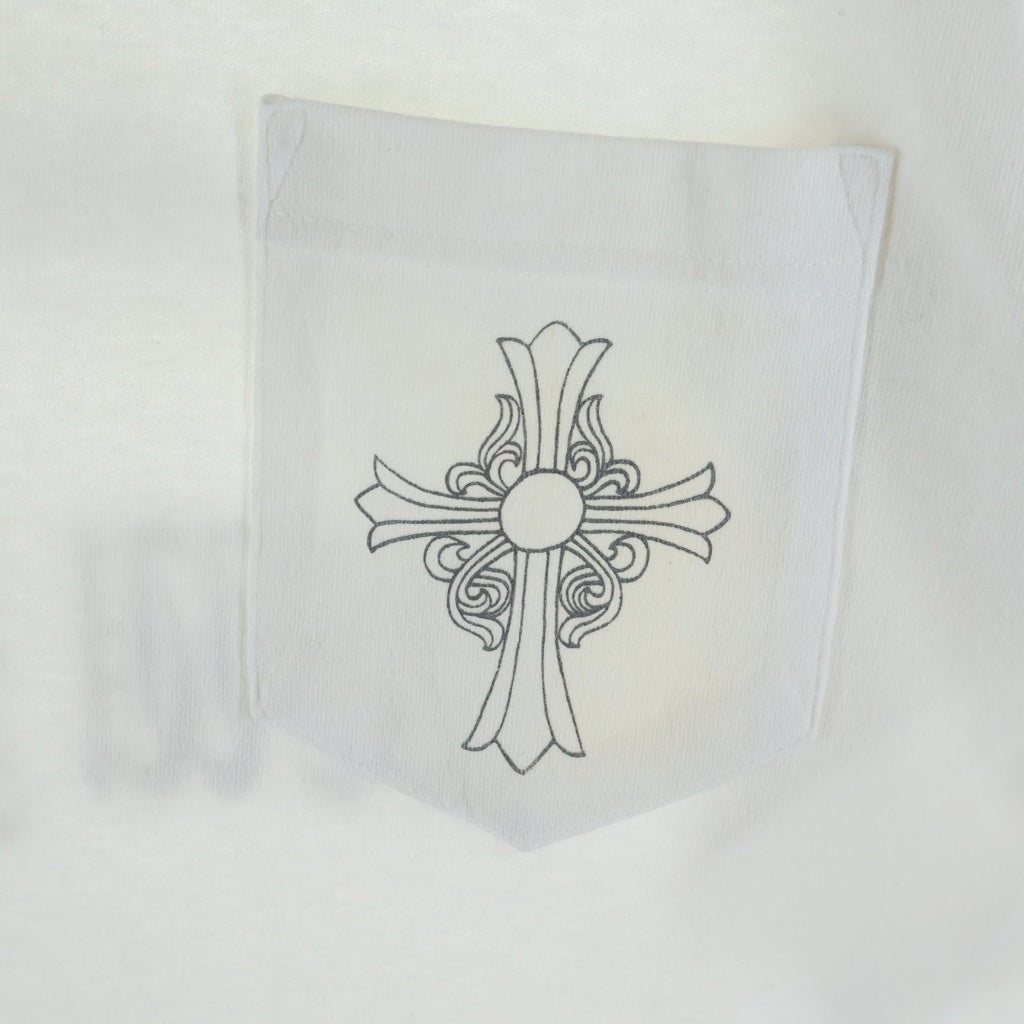 CHROME HEARTS(クロムハーツ) OLD S/S TEE NYC限定 スクロールラベルプリント 半袖Tシャツカットソー
