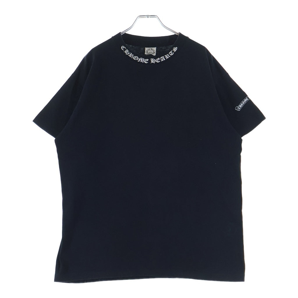 CHROME HEARTS(クロムハーツ) OLD S/S TEE オールド ネックロゴ バックスクロールラベルプリント 半袖Tシャツカットソー