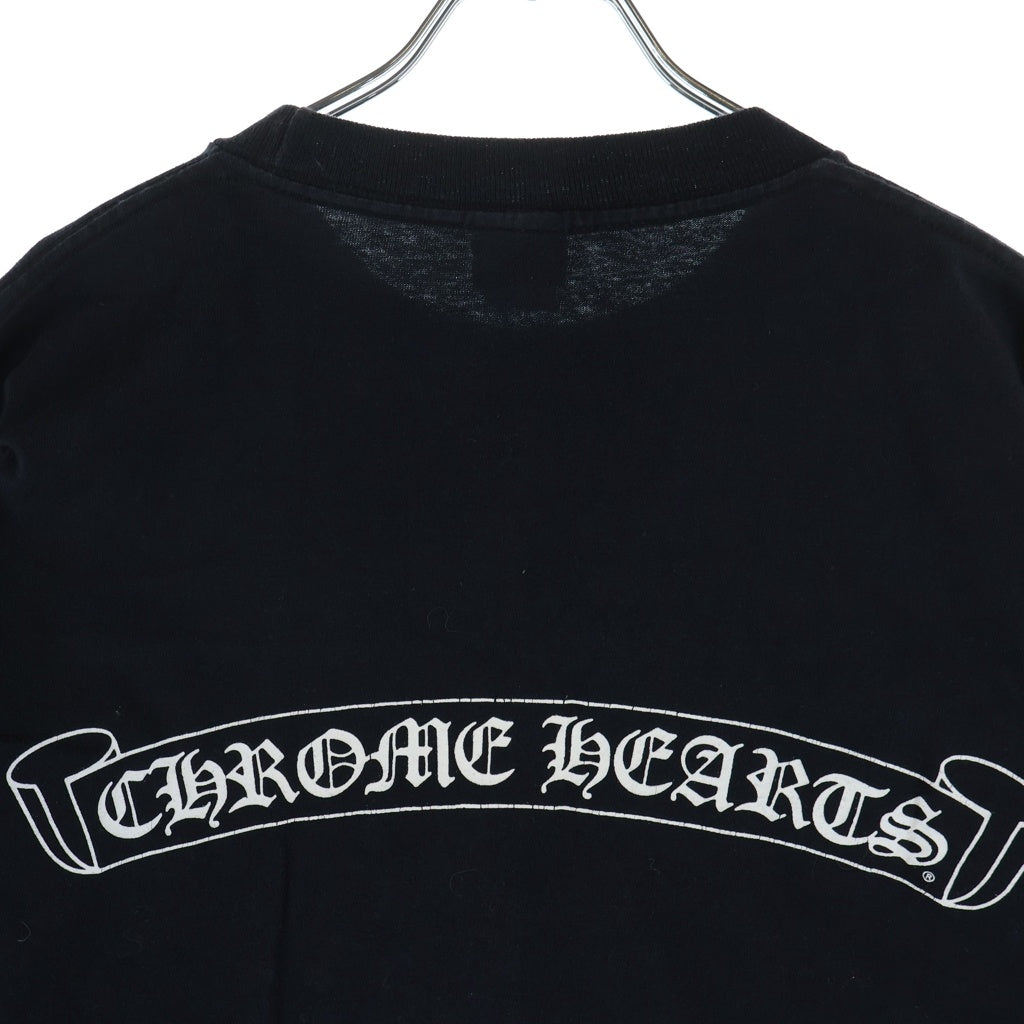 CHROME HEARTS(クロムハーツ) OLD S/S TEE オールド ネックロゴ バックスクロールラベルプリント 半袖Tシャツカットソー