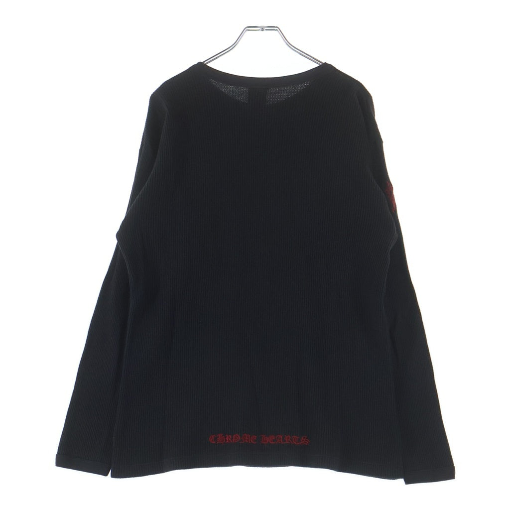 CHROME HEARTS(クロムハーツ) OLD オールド ヴァインダガー刺繍 サーマル 長袖Tシャツ