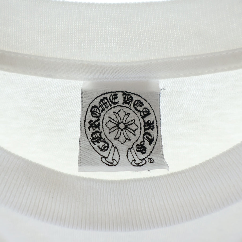 CHROME HEARTS(クロムハーツ) OLD バックスクロールラベルスタープリント 半袖ポケットTシャツカットソー