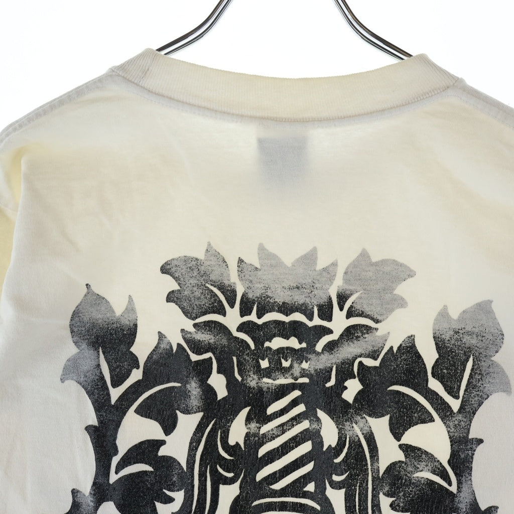 CHROME HEARTS(クロムハーツ) OLD ネックロゴ バックヴァインダガープリント 長袖Tシャツカットソー