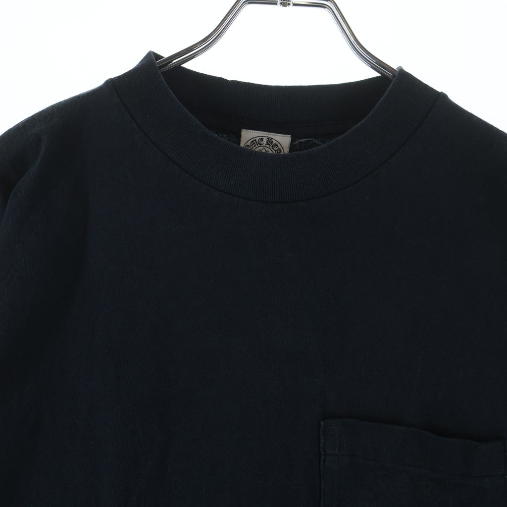 CHROME HEARTS(クロムハーツ) OLD ネックロゴ NYC限定 袖ロゴプリント 長袖Tシャツカットソー