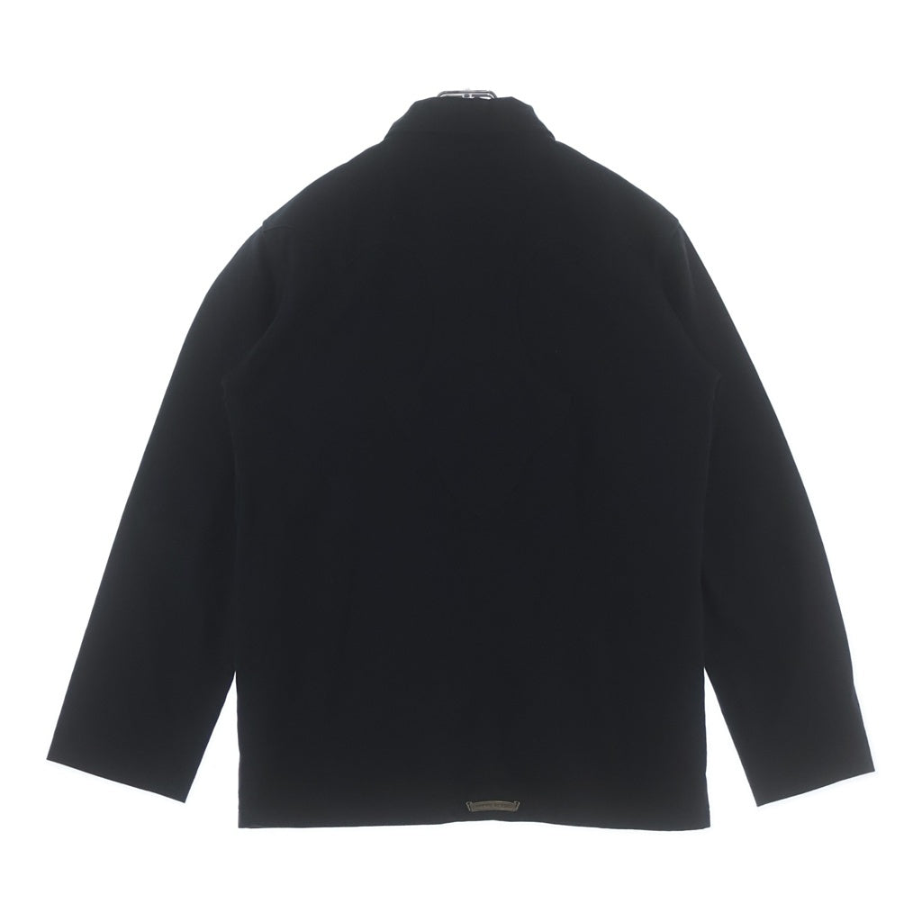 CHROME HEARTS(クロムハーツ) FLEURKNEE フレアニー ダガージップ 長袖シャツ ジャケット ブラック
