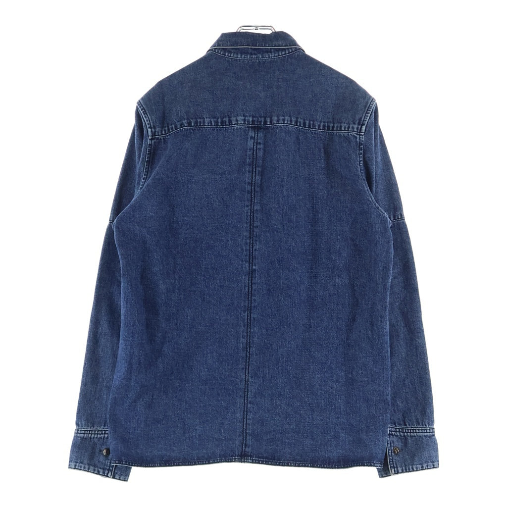 CHROME HEARTS(クロムハーツ) LAST BITE クロスボールボタンデニム長袖シャツ インディゴ