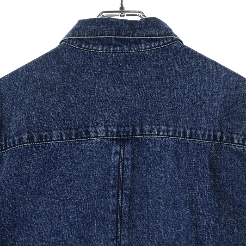 CHROME HEARTS(クロムハーツ) LAST BITE クロスボールボタンデニム長袖シャツ インディゴ