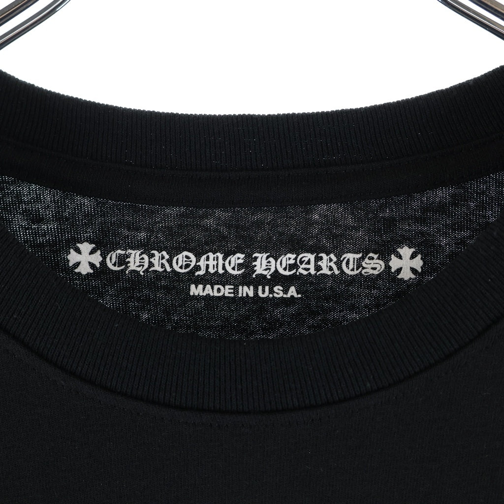 CHROME HEARTS(クロムハーツ) MATTY BOY PPO STAY FAST RACE TEAM L/S TEE マッティボーイ 長袖Tシャツ カットソー ブラック