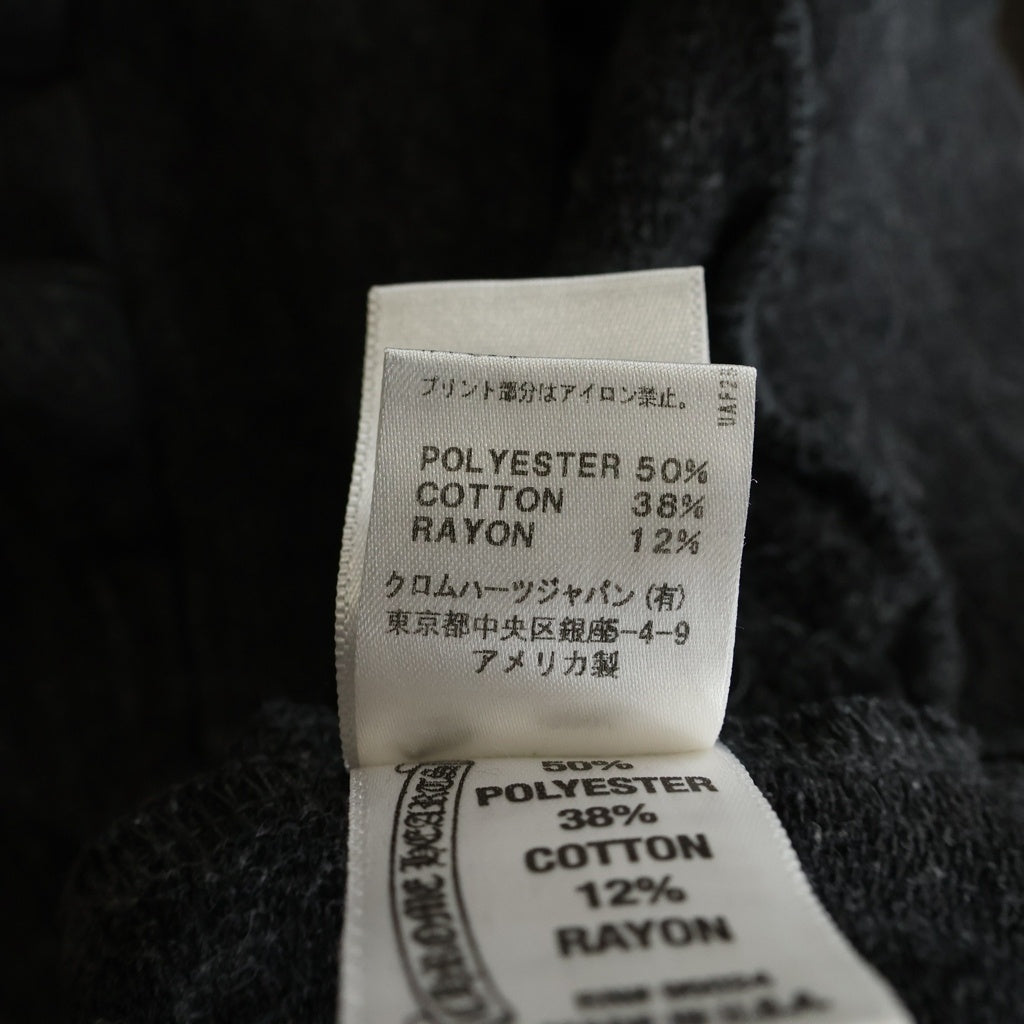 CHROME HEARTS(クロムハーツ) SWTSHRT HD ZIP BSフレアプリント ジップアップパーカー レディース