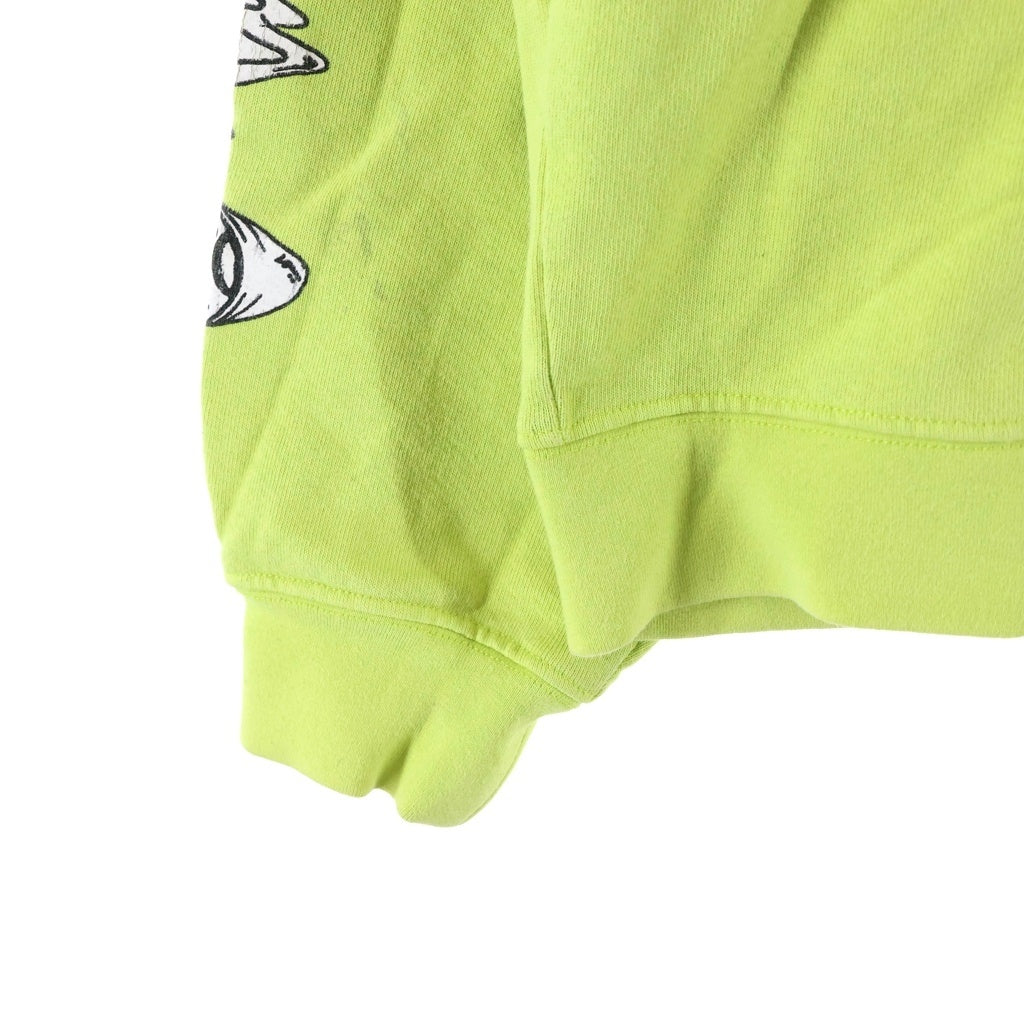 CHROME HEARTS(クロムハーツ) 22AW MATTY BOY PPO HRDWR GRN マッティボーイ プリント クルーネックスウェットシャツ イエロー