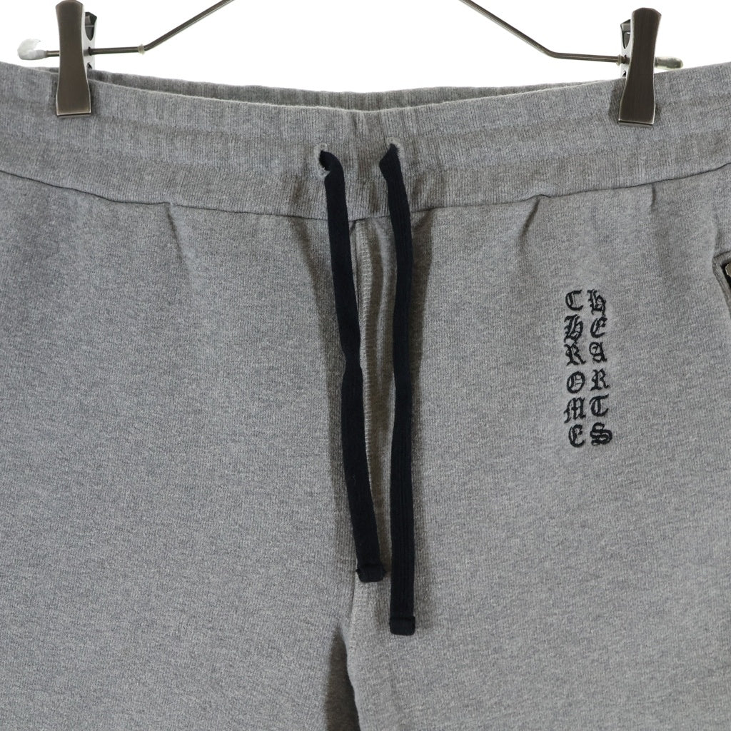 CHROME HEARTS(クロムハーツ) Y NOT CHプラスレザーパッチ付き スウェットハーフパンツ