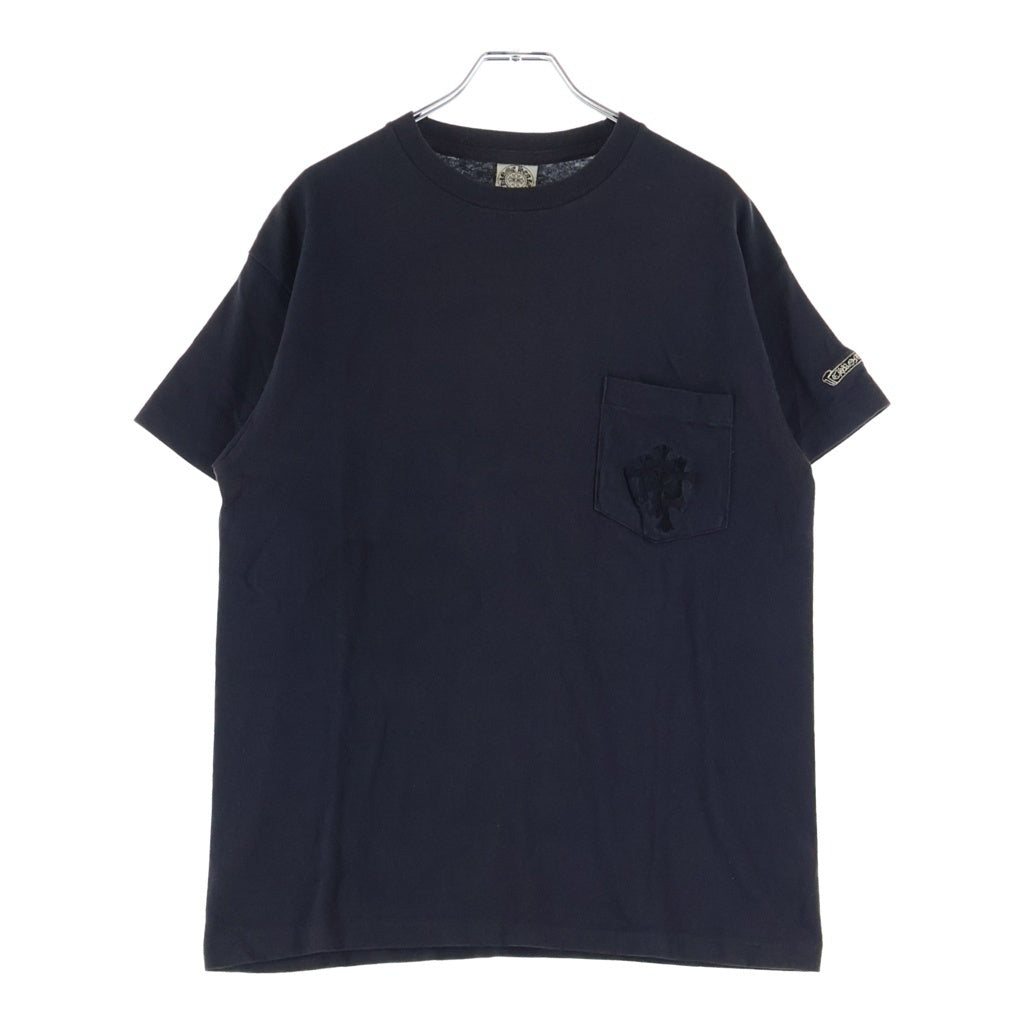 CHROME HEARTS(クロムハーツ) OLD 胸ポケットセメタリークロスプリント半袖Tシャツカットソー