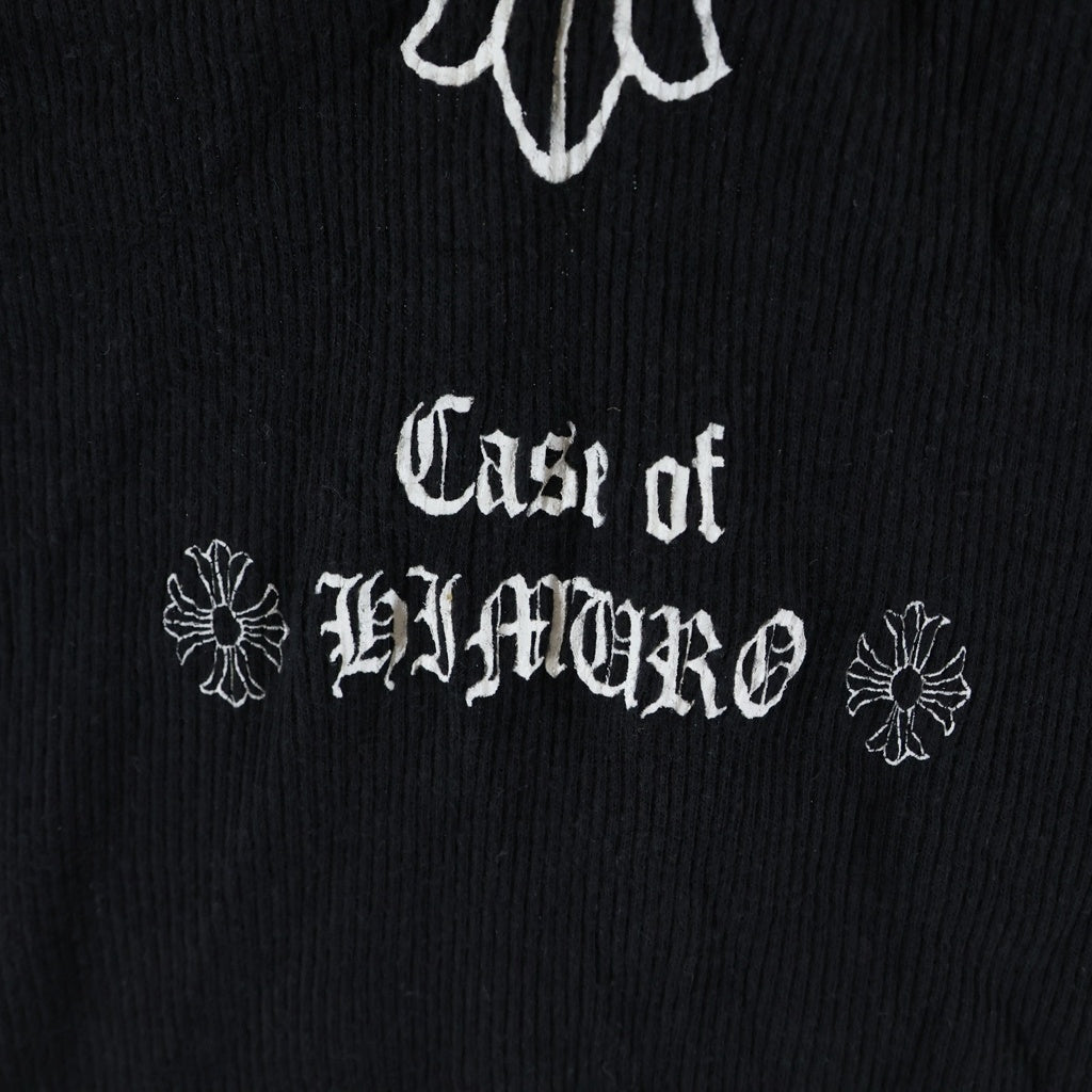 CHROME HEARTS(クロムハーツ) ×KYOSUKE HIMURO OLD 15th Anniversary ×氷室京介 オールド 15周年記念 バックロゴクロスプリント タンクトップ ブラック