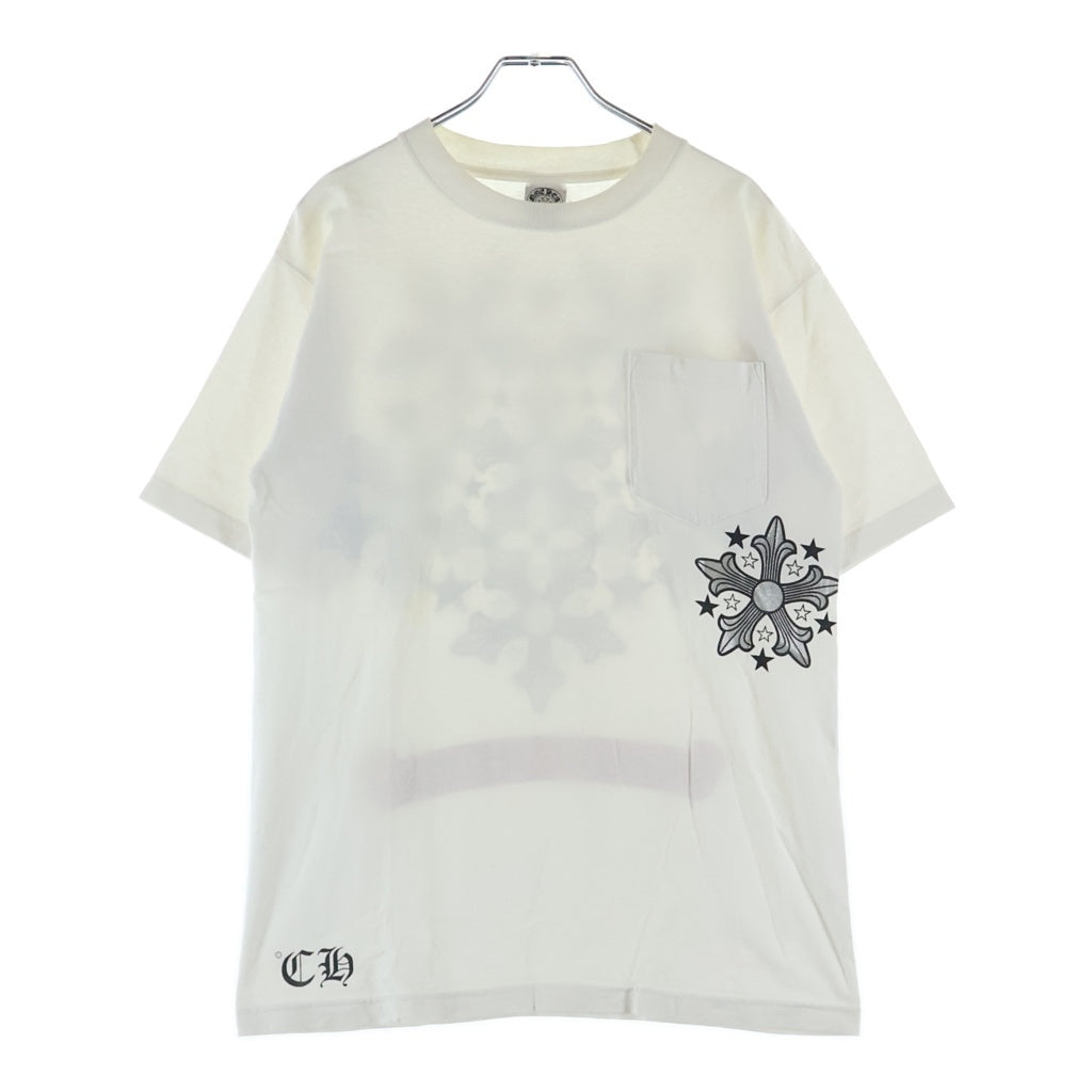CHROME HEARTS(クロムハーツ) OLD STAR オールドスタープリント半袖Tシャツカットソー