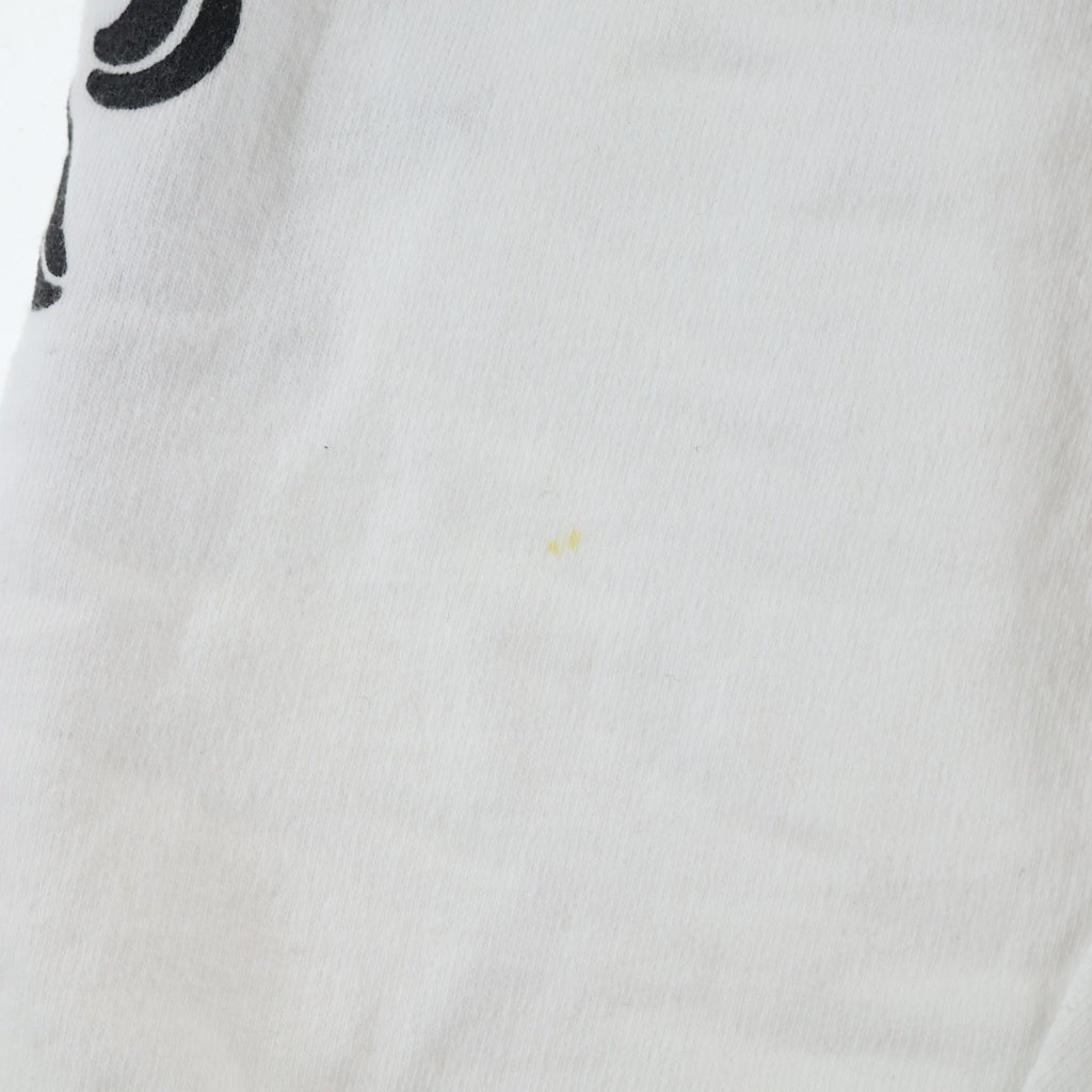 CHROME HEARTS(クロムハーツ) SWTSHRT PLVR 袖フローラル バックホースシュープリント スウェット プルオーバーパーカー