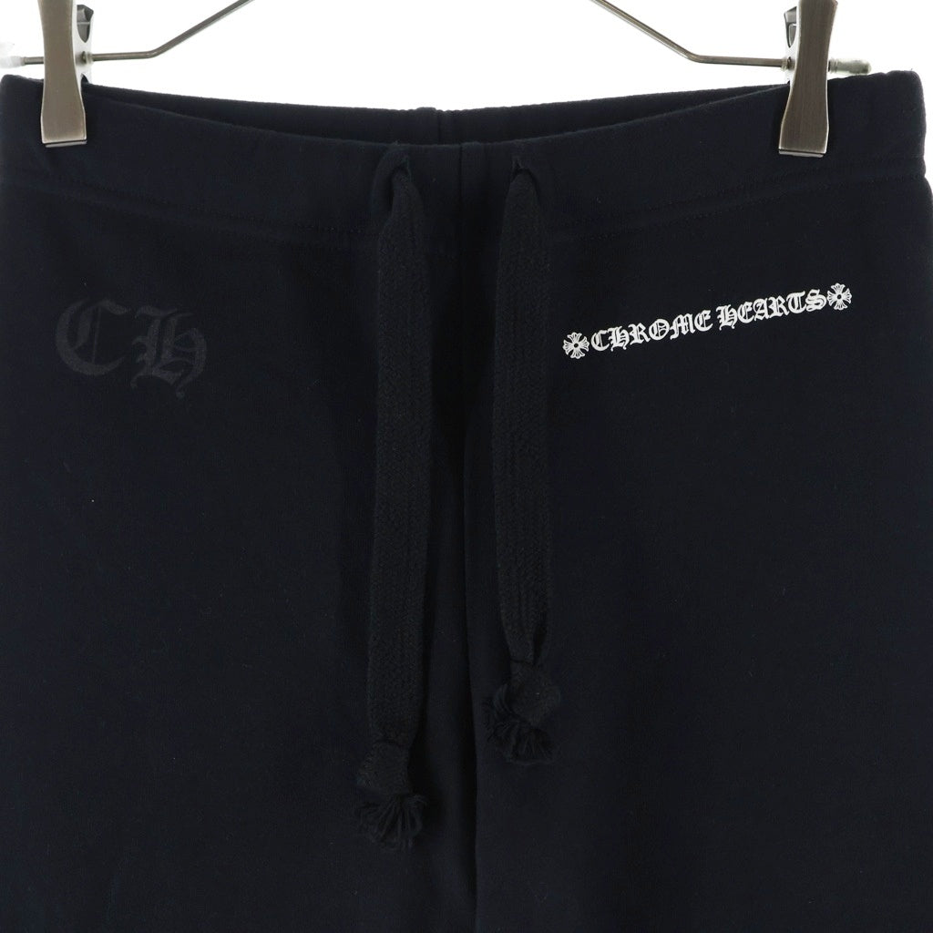 CHROME HEARTS(クロムハーツ) SWEAT PANTS T BAR ロゴプリントスウェットロングパンツ