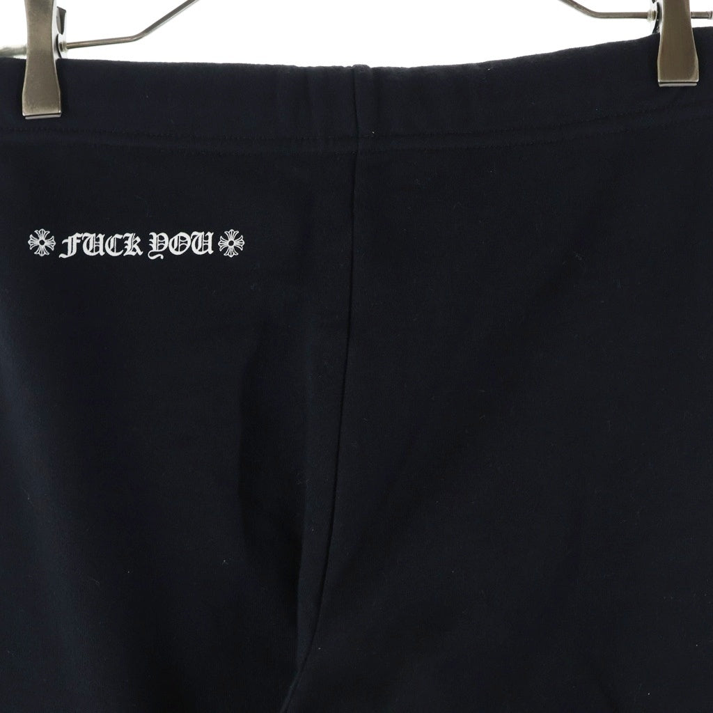 CHROME HEARTS(クロムハーツ) SWEAT PANTS T BAR ロゴプリントスウェットロングパンツ