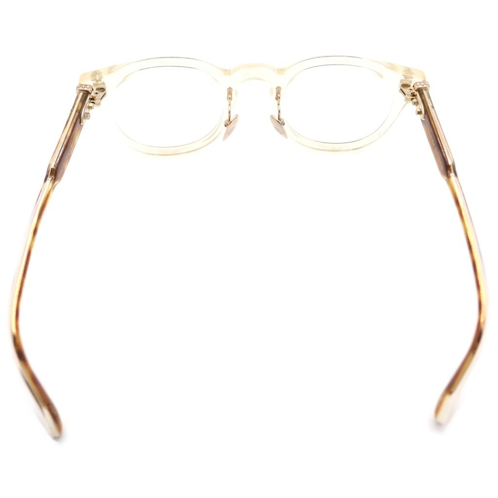 CHROME HEARTS(クロムハーツ) DINGALONGLINGLONG クロステンプルボストンフレーム眼鏡