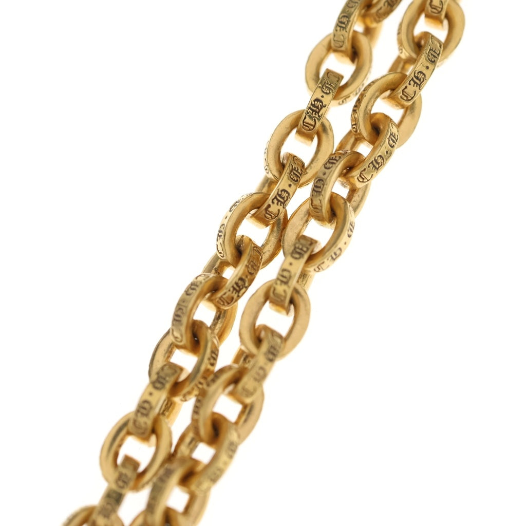 CHROME HEARTS(クロムハーツ) 22K PAPERCHAIN 20 ペーパーチェーンネックレス 20inch ゴールド BCA016