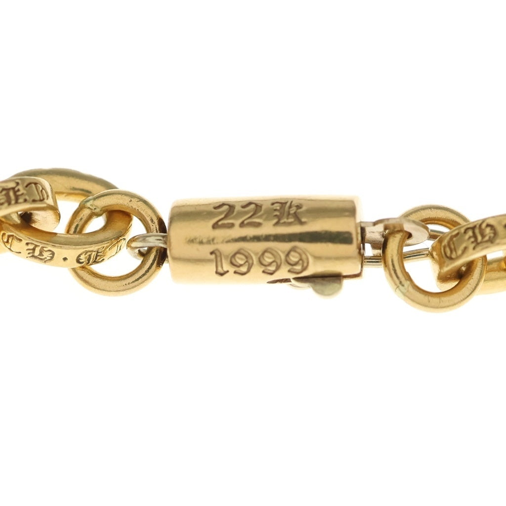 CHROME HEARTS(クロムハーツ) 22K PAPERCHAIN 20 ペーパーチェーンネックレス 20inch ゴールド BCA016