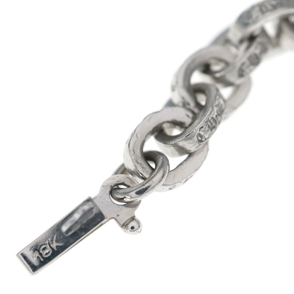 CHROME HEARTS(クロムハーツ) 18K PAPER CHAIN ペーパーチェーン ホワイトゴールドネックレス