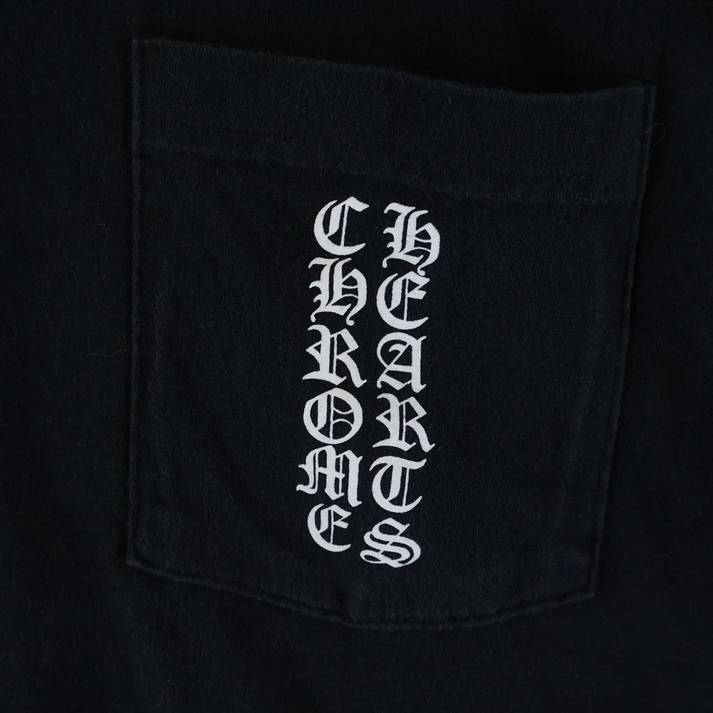 CHROME HEARTS(クロムハーツ) CH S/S TEE バックセメタリークロスプリント 半袖Tシャツカットソー