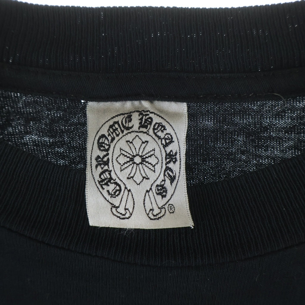 CHROME HEARTS(クロムハーツ) OLD L/S オールド 袖ロゴバックスクロールラベルプリント 長袖Tシャツカットソー