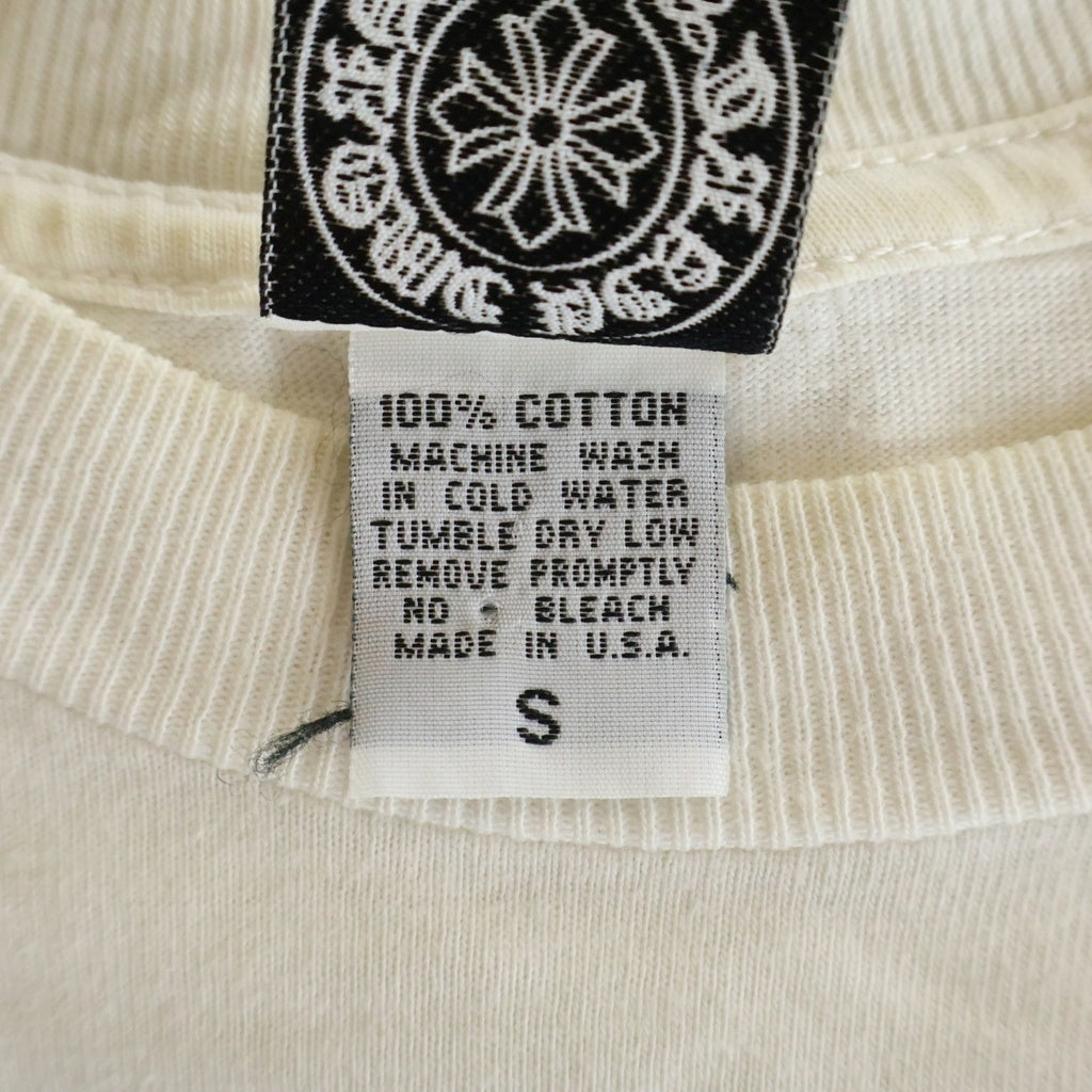 CHROME HEARTS(クロムハーツ) OLD S/S バックスクロールラベルプリント 半袖Tシャツカットソー