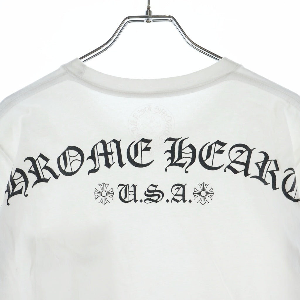 CHROME HEARTS(クロムハーツ) CH S/S バックアーチロゴプリント 半袖Tシャツカットソー