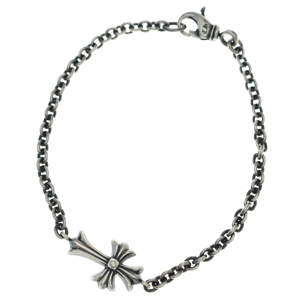 CHROME HEARTS(クロムハーツ) CHN TNY CH CRS タイニーCHクロスチェーン ブレスレット シルバー