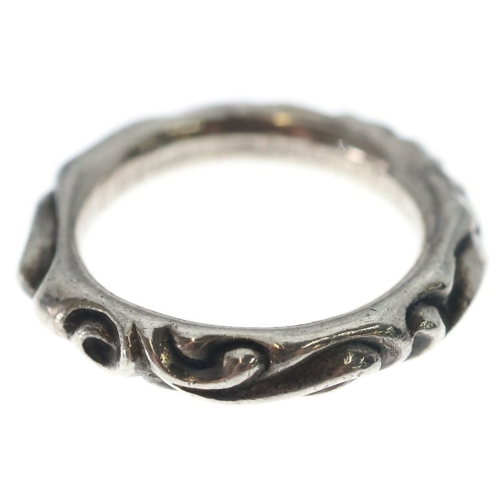 CHROME HEARTS(クロムハーツ) SCRL BAND スクロールバンド リング シルバー BCA351