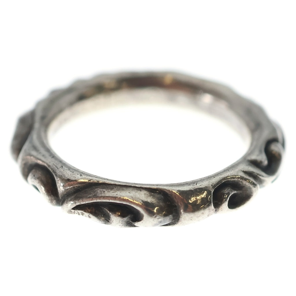 CHROME HEARTS(クロムハーツ) SCRL BAND スクロールバンド リング シルバー BCA351
